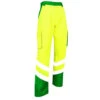 Pantalon Bicolore Haute Visibilité LMA Balise -Vêtements Travail Série 1408 balise jaune