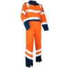 Combinaison Bicolore Double Fermeture Haute Visibilité LMA Vigilance 1 Combinaison Bicolore Double Fermeture Haute Visibilité LMA Vigilance -Vêtements Travail Série 4080 vigilance orange