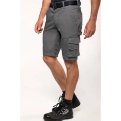 Bermuda De Travail Multipoches WK. Designed To Work -Vêtements Travail Série bermuda de travail multipoches kariban cot