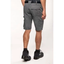 Bermuda De Travail Multipoches WK. Designed To Work -Vêtements Travail Série bermuda de travail multipoches kariban dos