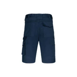 Bermuda De Travail Multipoches WK. Designed To Work -Vêtements Travail Série bermuda de travail multipoches kariban navy dos