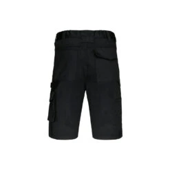 Bermuda De Travail Multipoches WK. Designed To Work -Vêtements Travail Série bermuda de travail multipoches kariban noir dos