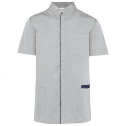 Blouse De Cuisine Polycoton Boutons Pression WK. Designed To Work 17 Blouse De Cuisine Polycoton Boutons Pression WK. Designed To Work -Vêtements Travail Série blouse polycoton boutons pression col mandarin wk designed to work gris