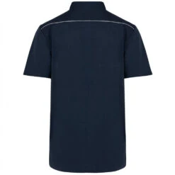 Blouse De Cuisine Polycoton Boutons Pression WK. Designed To Work 21 Blouse De Cuisine Polycoton Boutons Pression WK. Designed To Work -Vêtements Travail Série blouse polycoton boutons pression col mandarin wk designed to work marine dos