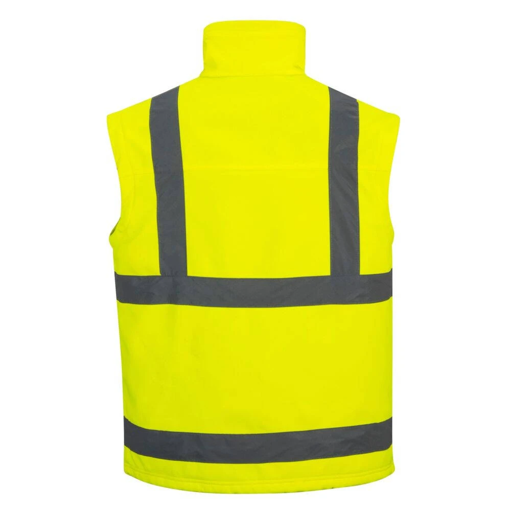Blouson Softshell Manches Amovibles Portwest Haute Visibilité 5 Blouson Softshell Manches Amovibles Portwest Haute Visibilité – Image 3