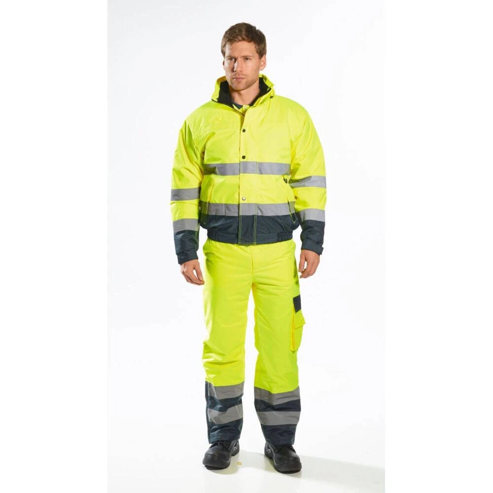 Blouson Haute Visibilité Imperméable Portwest Matelassé Classe 3 4 Blouson Haute Visibilité Imperméable Portwest Matelassé Classe 3 – Image 2