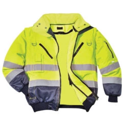 Blouson Pilote Portwest 3 En 1 Haute Visibilité