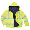 Blouson Ignifugé Pluie Haute Visibilité Antistatique Portwest Bizflame -Vêtements Travail Série blouson pluie haute visibilite antistatique portwest bizflame jaune
