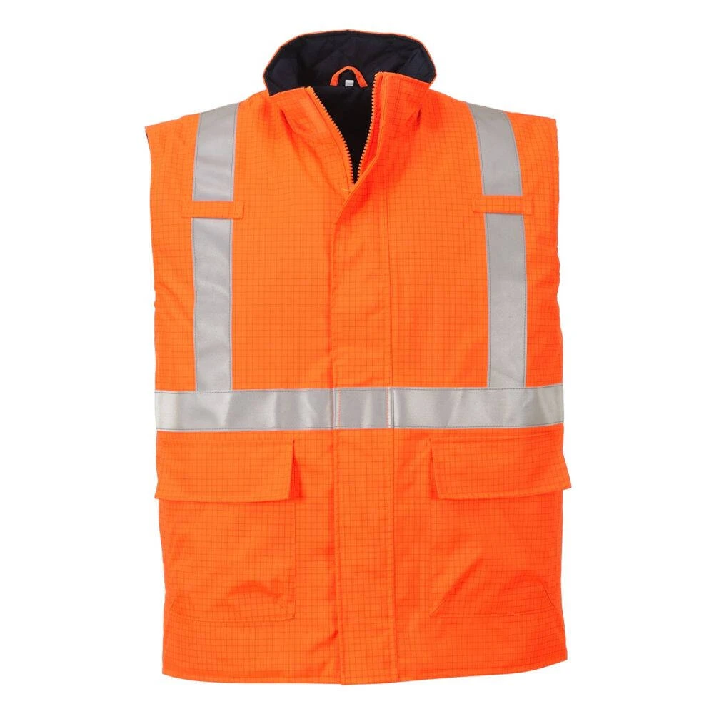 Bodywarmer Haute Visibilité Antistatique Portwest Bizflame 3 Bodywarmer Haute Visibilité Antistatique Portwest Bizflame