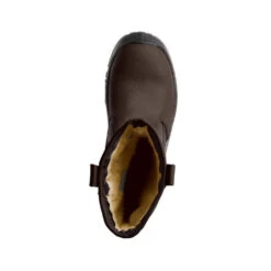 Botte De Sécurité Fourrée En Cuir Coverguard Piemontite S3 CI SRC -Vêtements Travail Série botte de securite en cuir coverguard piemontite s3 ci src marron interieur