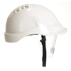 Casque De Chantier ENDURANCE VISION Portwest -Vêtements Travail Série casque de chantier endurance vision blanc cote