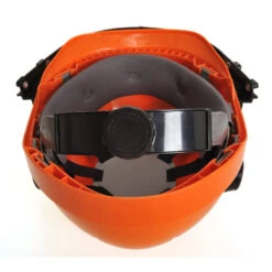 Casque De Chantier ENDURANCE VISION Portwest -Vêtements Travail Série casque de chantier endurance vision orange cremailliere