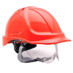 Casque De Chantier ENDURANCE VISION Portwest -Vêtements Travail Série casque de chantier endurance vision rouge 1