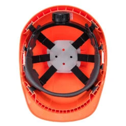 Casque De Travail Avec Porte Badge Portwest Endurance -Vêtements Travail Série casque de travail avec porte badge portwest endurance orange bas 1