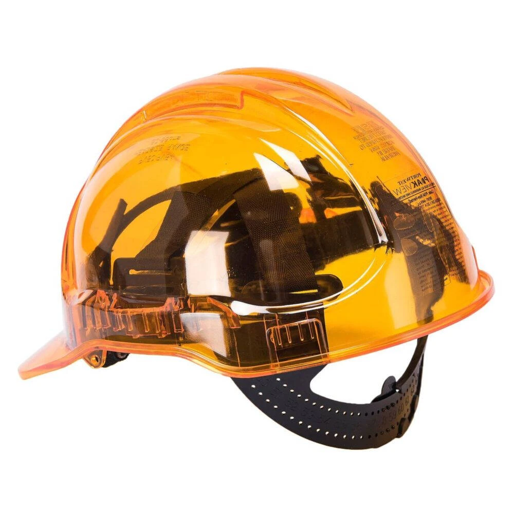Casque De Chantier Translucide Portwest Peak View Plus Non Ventilé 8 Casque De Chantier Translucide Portwest Peak View Plus Non Ventilé – Image 6