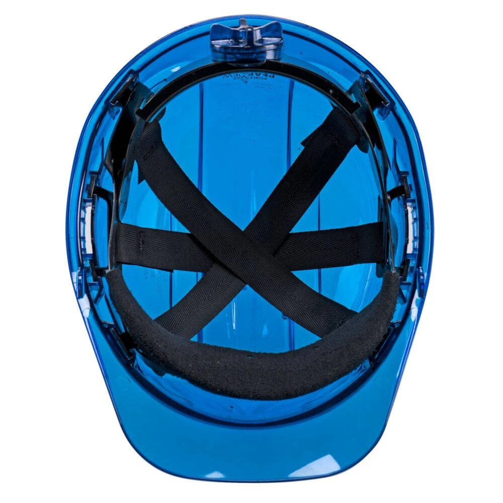 Casque De Chantier Translucide Ventilé Portwest Peak View à Crémaillère 4 Casque De Chantier Translucide Ventilé Portwest Peak View à Crémaillère – Image 2