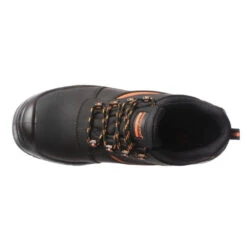 Chaussure De Sécurité Basse Coverguard Pearl S3 SRC 100% Sans Métal -Vêtements Travail Série chaussure de securite basse sans metal en cuir gras coverguard pearl s3 src noir interieur