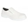 Chaussures De Cuisine Portwest Mocassin S2 -Vêtements Travail Série chaussures de cuisine portwest mocassin blanc