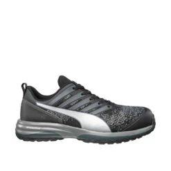 Chaussures De Sécurité Basses Puma Safety CHARGE BLACK LOW S1P ESD HRO SRC -Vêtements Travail Série chaussures de securite basses puma safety charge black low s1p esd hro src droite