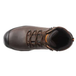Chaussures De Sécurité Montantes Coverguard Topaz S3 SRC HRO 100% Sans Métal -Vêtements Travail Série chaussures de securite coverguard topaz s3 src hro marron interieur