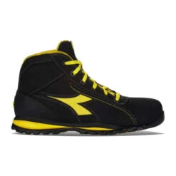 Chaussures De Sécurité Montantes Diadora Glove II S3 HRO SRA 12 Chaussures De Sécurité Montantes Diadora Glove II S3 HRO SRA -Vêtements Travail Série chaussures de securite montantes diadora glove ii s3 hro sra noir jaune cote 2