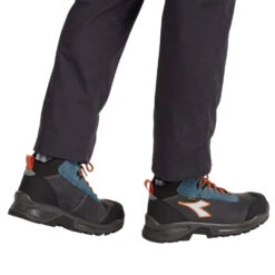 Chaussures De Sécurité Montantes DIADORA SPORT DIATEX S3 WR CI SRC -Vêtements Travail Série chaussures de securite montantes diadora sport diatex s3 wr ci src gris bleu portees