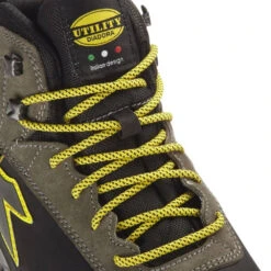 Chaussures De Sécurité Montantes DIADORA SPORT DIATEX S3 WR CI SRC -Vêtements Travail Série chaussures de securite montantes diadora sport diatex s3 wr ci src noir gris lacets