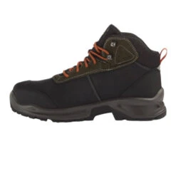 Chaussures De Sécurité Montantes DIADORA SPORT DIATEX S3 WR CI SRC -Vêtements Travail Série chaussures de securite montantes diadora sport diatex s3 wr ci src noir vert gauche