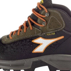 Chaussures De Sécurité Montantes DIADORA SPORT DIATEX S3 WR CI SRC -Vêtements Travail Série chaussures de securite montantes diadora sport diatex s3 wr ci src noir vert zoomee