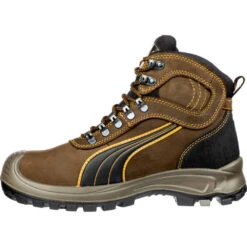 Chaussures De Sécurité Montantes Membranées Puma Sierra Nevada Mid S3 WR HRO SRC 12 Chaussures De Sécurité Montantes Membranées Puma Sierra Nevada Mid S3 WR HRO SRC -Vêtements Travail Série chaussures de securite montantes puma sierra nevada mid s3 wr hro src marron cote 2