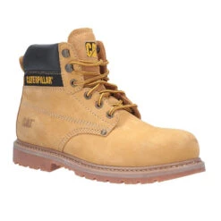 Chaussures Hautes De Sécurité S3 Caterpillar POWERPLANT -Vêtements Travail Série chaussures hautes de securite s3 caterpillar powerplant miel