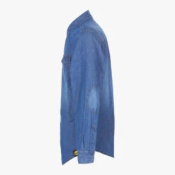 Chemise De Travail Diadora DENIM -Vêtements Travail Série chemise de travail diadora denim bleu delave cotee