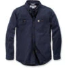 Chemise Manches Longues Carhartt STRETCH RUGGED FLEX -Vêtements Travail Série chemise manches longues carhartt stretch rugged flex navy
