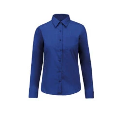 Chemise Manches Longues Pour Femme Kariban -Vêtements Travail Série chemise manches longues pour femme kariban bleu royal