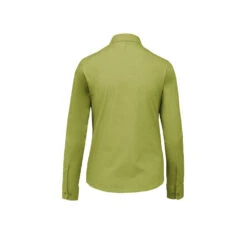 Chemise Manches Longues Pour Femme Kariban -Vêtements Travail Série chemise manches longues pour femme kariban lime dos