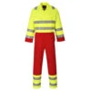 Combinaison Haute Visibilité Bizflame Portwest Services -Vêtements Travail Série combinaison haute visibilite bizflame portwest services jaune