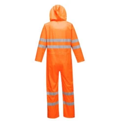 Combinaison Haute Visibilité Imperméable Portwest Sealtex Ultra -Vêtements Travail Série combinaison haute visibilite impermeable portwest sealtex ultra orange dos