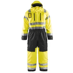 Combinaison Haute Visibilité Imperméable Blaklader Matelassée -Vêtements Travail Série combinaison haute visibilite manches longues blaklader 100 polyester jaune noir