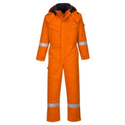 Combinaison Ignifugée Antistatique Portwest Hiver Bizflame -Vêtements Travail Série combinaison hiver fr antistatique portwest bizflame orange