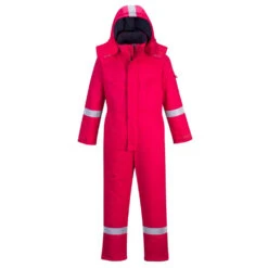 Combinaison Ignifugée Antistatique Portwest Hiver Bizflame -Vêtements Travail Série combinaison hiver fr antistatique portwest bizflame rouge