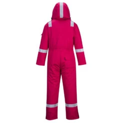 Combinaison Ignifugée Antistatique Portwest Hiver Bizflame -Vêtements Travail Série combinaison hiver fr antistatique portwest bizflame rouge dos