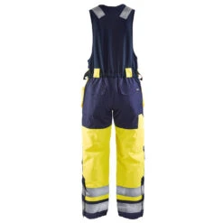 Combinaison Imperméable Haute Visibilité Sans Manches Blaklader 100% Polyester -Vêtements Travail Série combinaison impermeable haute visibilite sans manches blaklader 100 polyester jaune marine dos