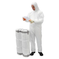 Combinaison Jetable Portwest BIZTEX MICROPOREUX 6/5 (Lot De 50) -Vêtements Travail Série combinaison jetable portwest biztex microporeux 6 5 lot de 50 blanc 2