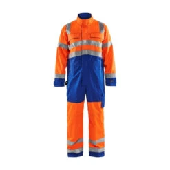 Combinaison Haute Visibilité Blaklader Polycoton -Vêtements Travail Série combinaison manches longues haute visibilite polycoton blaklader orange bleu