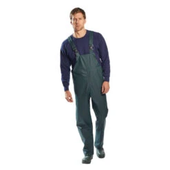 Cotte à Bretelles Imperméable Portwest Sealtex -Vêtements Travail Série cotte a bretelles impermeable portwest sealtex marine mannequin