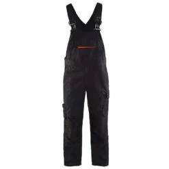 Cotte à Bretelles Ripstop Blaklader Bicolore 34 Cotte à Bretelles Ripstop Blaklader Bicolore -Vêtements Travail Série cotte a bretelles ripstop blaklader polycoton noir rouge 1