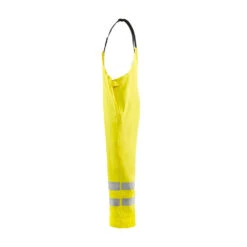 Cotte De Pluie à Bretelles Haute Visibilité Blaklader Respirante -Vêtements Travail Série cotte de pluie a bretelles haute visibilite blaklader jaune cote 2