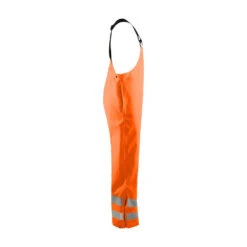 Cotte De Pluie à Bretelles Haute Visibilité Blaklader Respirante -Vêtements Travail Série cotte de pluie a bretelles haute visibilite blaklader orange cote