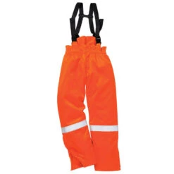 Cotte à Bretelles Ignifugé Matelassée Portwest Hiver Antistatique -Vêtements Travail Série cotte hiver fr antistatique portwest bizflame orange detail 1
