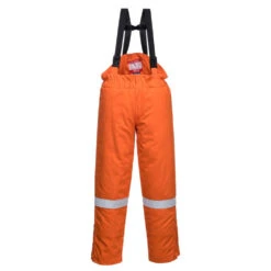 Cotte à Bretelles Ignifugé Matelassée Portwest Hiver Antistatique -Vêtements Travail Série cotte hiver fr antistatique portwest bizflame orange 1